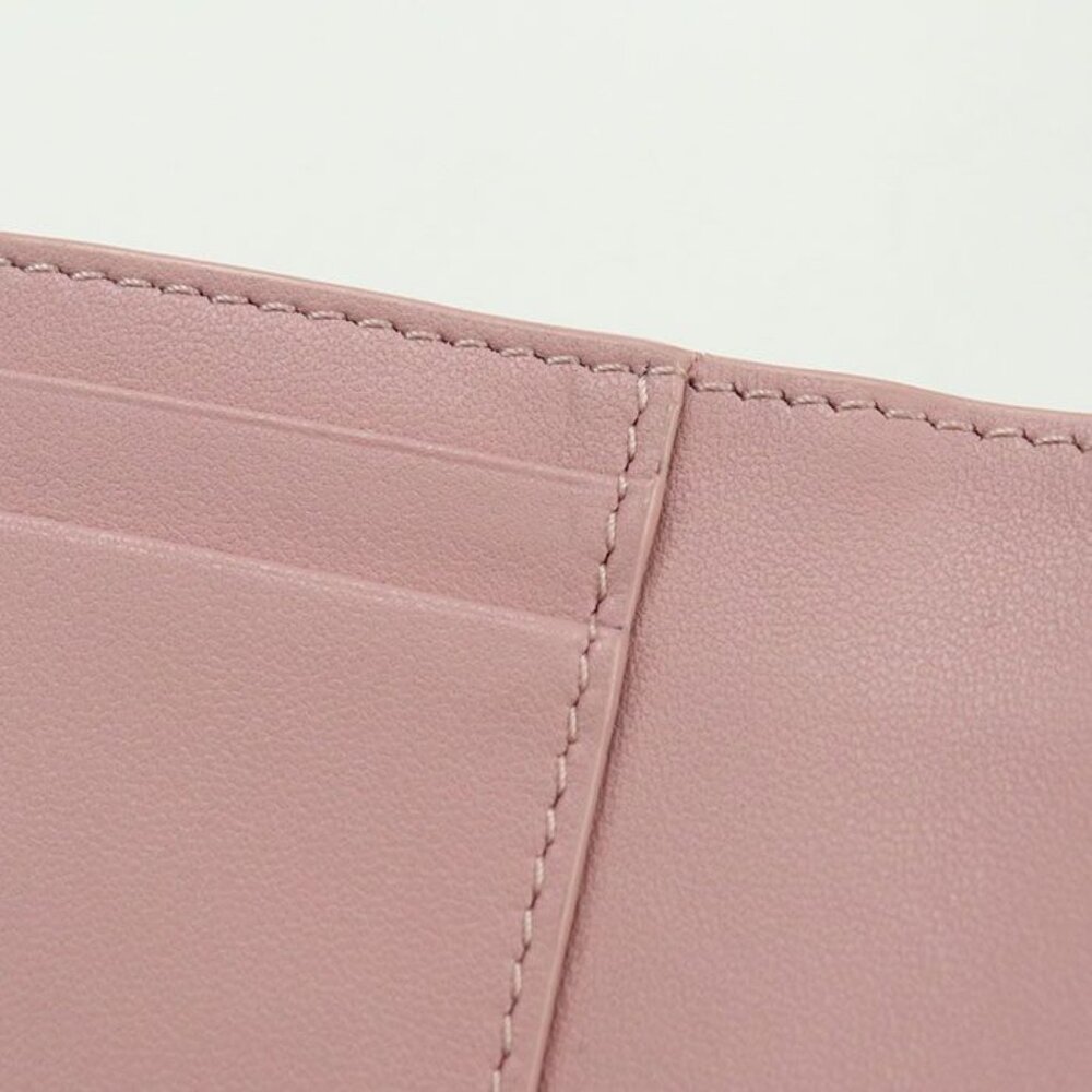 Dior Lotus Wallet Lady Dior Trifold Lambskin Handbag - Picture 8 of 8